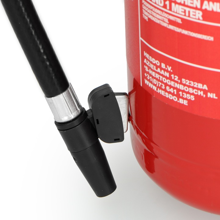 Actual product image Alecto BP-6 Brandblusser - Poederblusser 6 kilogram - Brandklasse ABC - Inclusief Ophangbeugel