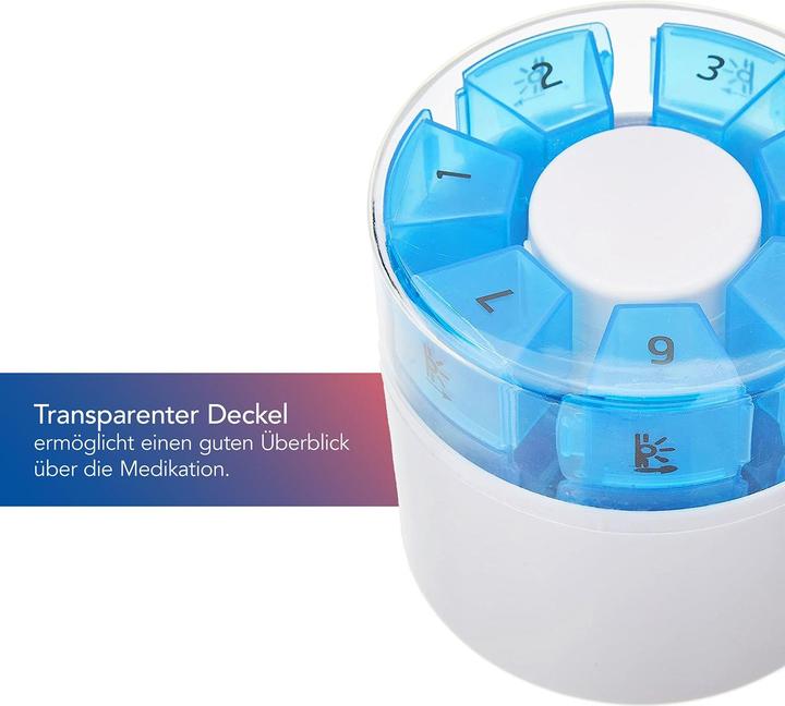 Actual product image First Aid Only 7 DAYS medication doser with tablet divider