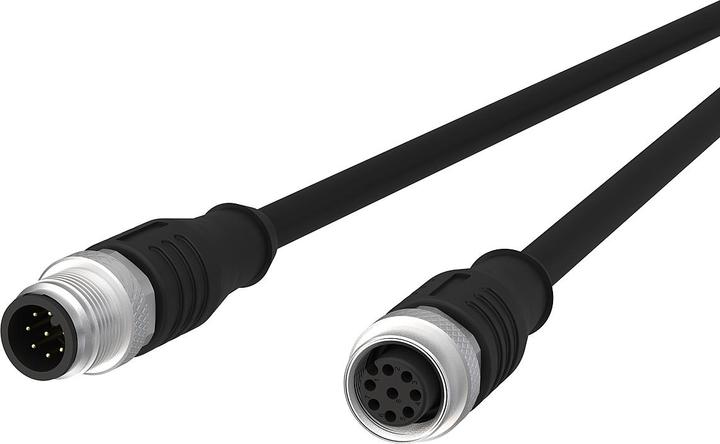Actual product image Metz Connect MC 142MHA12020 - Sensor cables M12 8-pin plug> coupling 2 m (2 m)