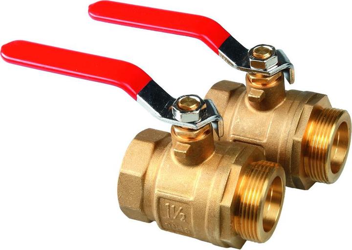 TECE TECEfloor Industriekugelhahn-Set 1 1/2