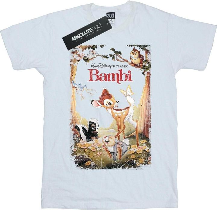 Produktbild Disney Bambi Retro Poster TShirt Mädchen (116)