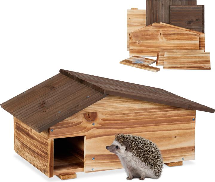 Actual product image Relaxdays Igelhaus