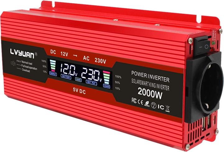 Yinleader Convertisseur de tension 12V 230V