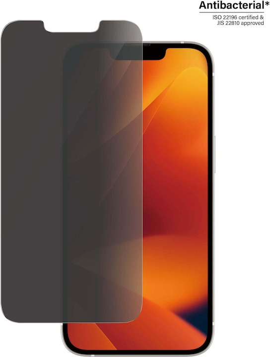 Produktbild PanzerGlass Classic Fit Privacy (1 Stück, Apple iPhone 14, Apple iPhone 13 Pro, Apple iPhone 13)