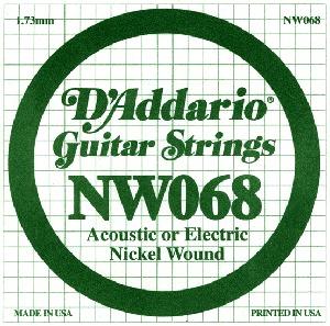 Produktbild D'Addario Nw068 (1x, E-Gitarre, 0.07")