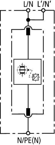 Actual product image Dehn DB M 1 320 Coordinated lightning current arrester type 1 DEHNbloc M