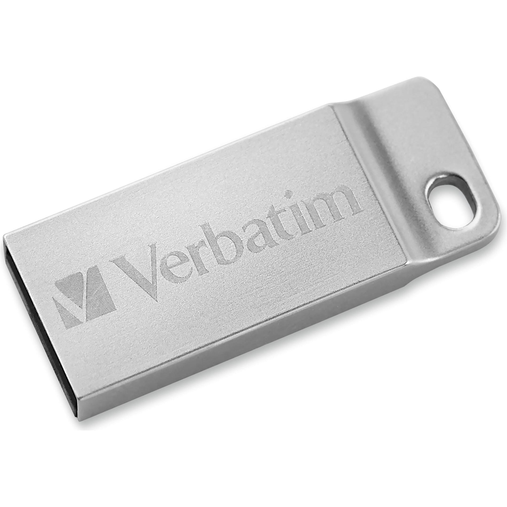 Verbatim Esecutivo (32 GB, USB-A), Chiavetta USB, Argento