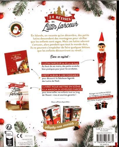 Actual product image Larousse pratique Lutin farceur attend Noël (French, Collectif, 2024)