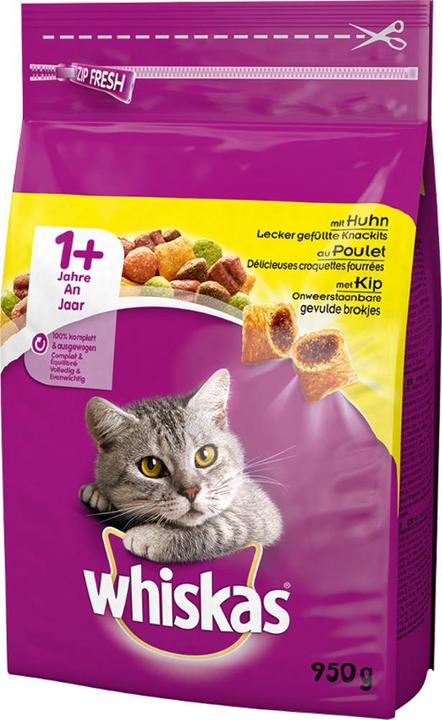 Actual product image Whiskas Dry Food Adult Chicken, 950 g (Adult, 1 pcs., 950 g)
