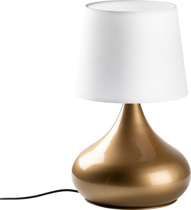 Gold and white