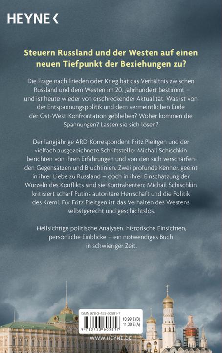 Actual product image Frieden oder Krieg (German, Fritz Pleitgen, Mikhail Shishkin, 2021)
