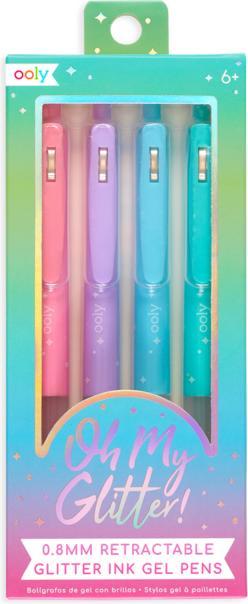 Produktbild Ooly Gelstifte BRKAT Oh My Glitter! 4 Farben (Mehrfarbig, 4 x)