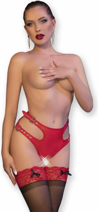 Productafbeelding Chilirose CR 4656 SLIPJE OPEN BIJ KRUIS ROOD S/M (M, S)