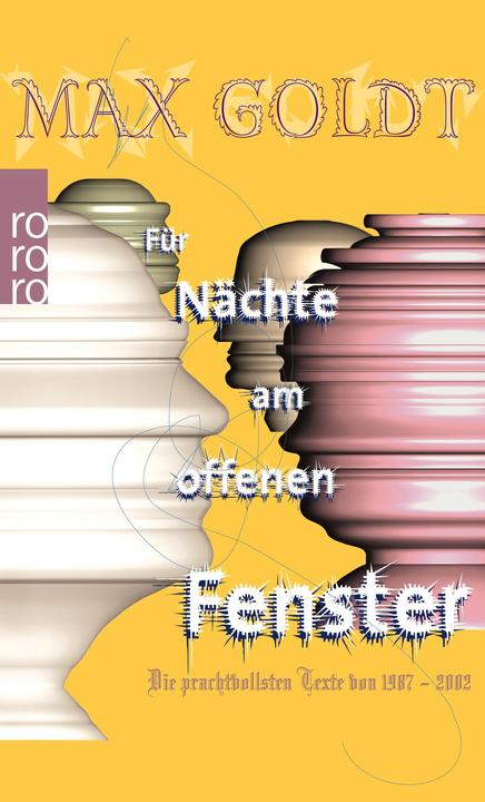 Produktbild Für Nächte am offenen Fenster (Deutsch, Max Goldt, 2015)