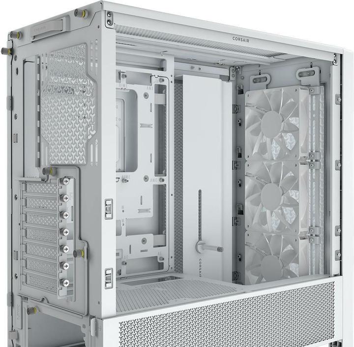 Produktbild Corsair Geh Midi FRAME 4000D RS Mid-Tower, White (ATX, mATX, Mini-ITX)