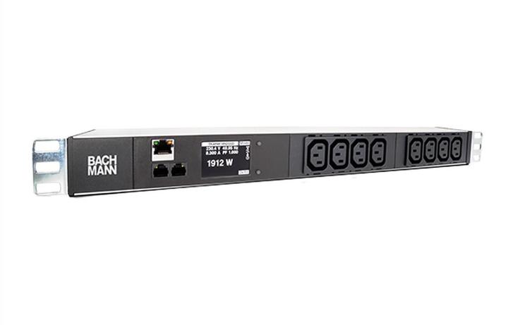 Produktbild Bachmann Bach 19" PDU im HE 8-fach IEC320 C13 2m Monitored TCP/IP