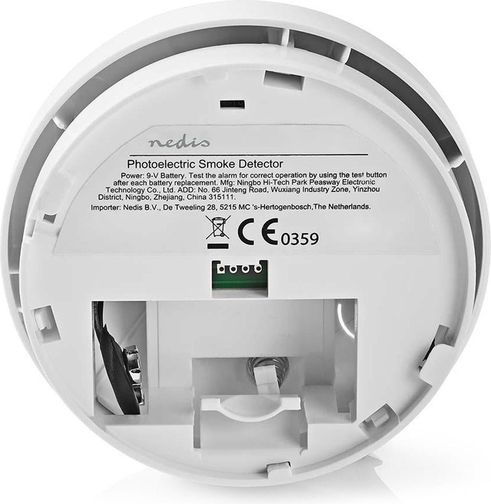 Image du produit Nedis EN14604 Alarme de fumée - Blanc
