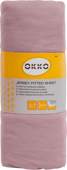Image du produit Okko DRAP DE LIT POLYCOTT 160X200+25CM PINK624 (160 x 200 cm)