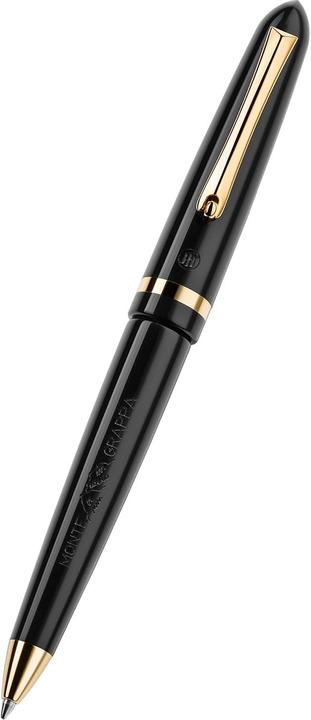 Image du produit Montegrappa Isvenbac Venetia Stylo à Bille, Noir, Or Jaune