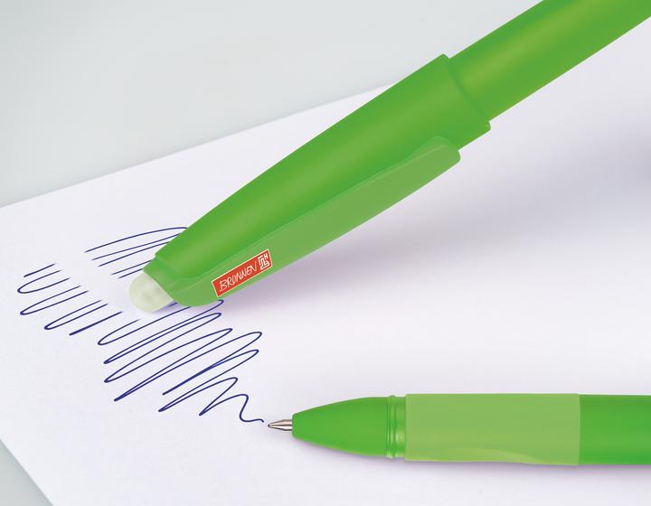 Actual product image Brunnen Remove gel pen green, writing colour: blue (Blue, Green, 1x)