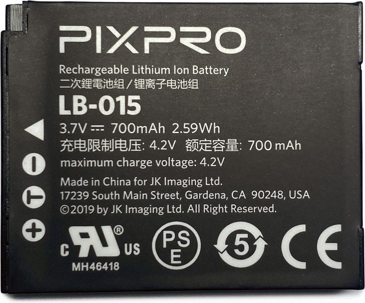 Produktbild Kodak Pixpro LB-015 (Akku)