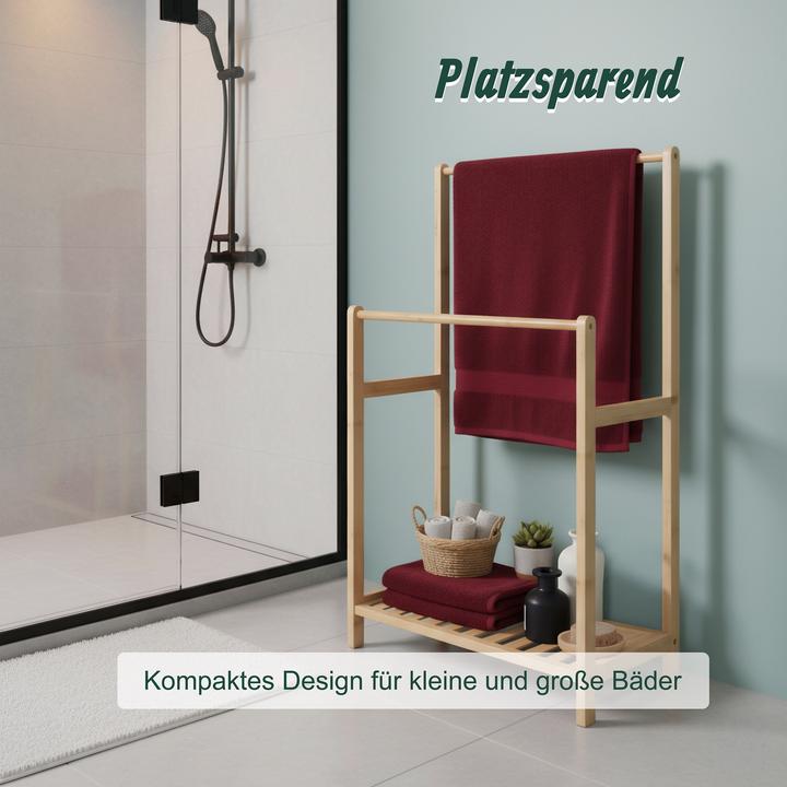 Actual product image Relaxdays Towel rack