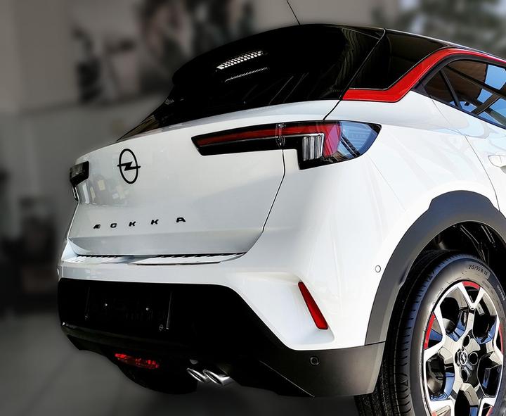 Produktbild Aristar Edelstahl Ladekantenschutz für Opel Mokka ab 2020 bis heute (Heck)