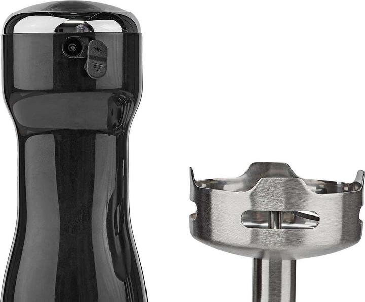 Produktbild Nedis Stabmixer 100 W Geschindigkeitseinstellung: 1-Speed Schwarz / Silber