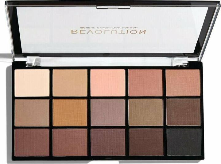 Produktbild Makeup Revolution Re-Loaded Basic Mattes Eyeshadow Palette 16.5g