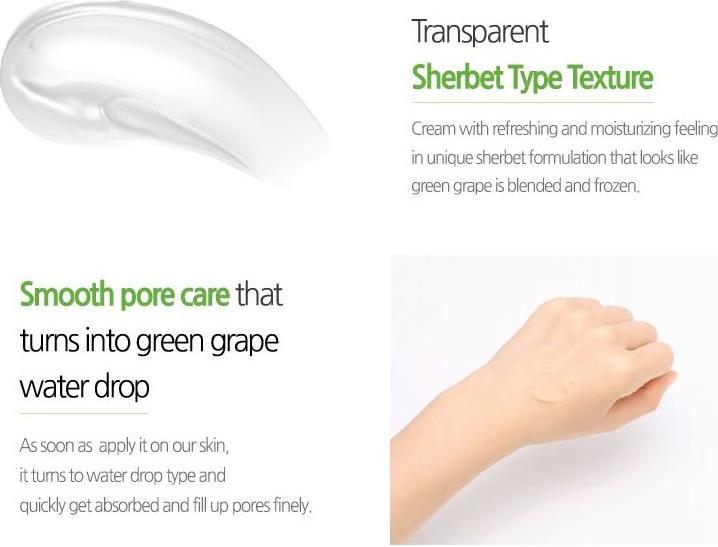 Actual product image Frudia Pore Control Cream Cremation Is Green Grape Oily Skin 55G (24h cream)