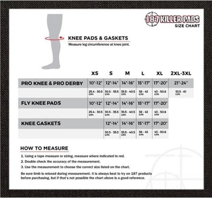 Image du produit 187 Killer Pads Pro Knee Pads (XL, Genouillère, Coudes, Modèle unique)