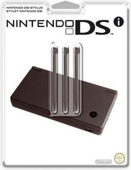 Actual product image Nintendo DSi 3-pack replacement pens, black, Dsi