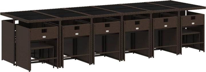 Produktbild vidaXL Garten Essgruppe (330 x 106 x 73 cm)