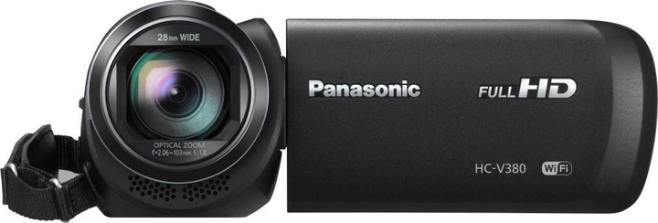 Actual product image Panasonic Hc-V380 (2.51 Mpx, 50p, 50 x)