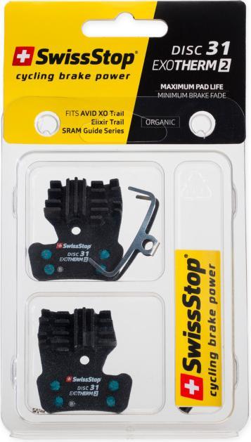 Actual product image swissstop Disc 31 EXOTherm2 (Avid, SRAM, Organic (Resin))