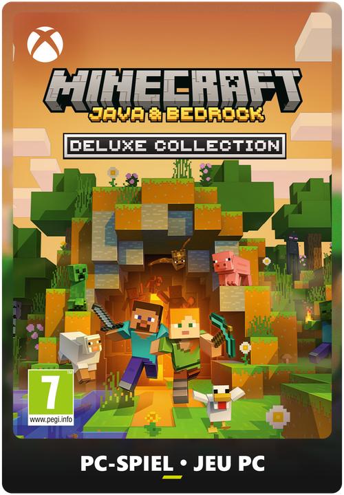 Produktbild Microsoft Minecraft Java & Bedrock Deluxe (Windows)