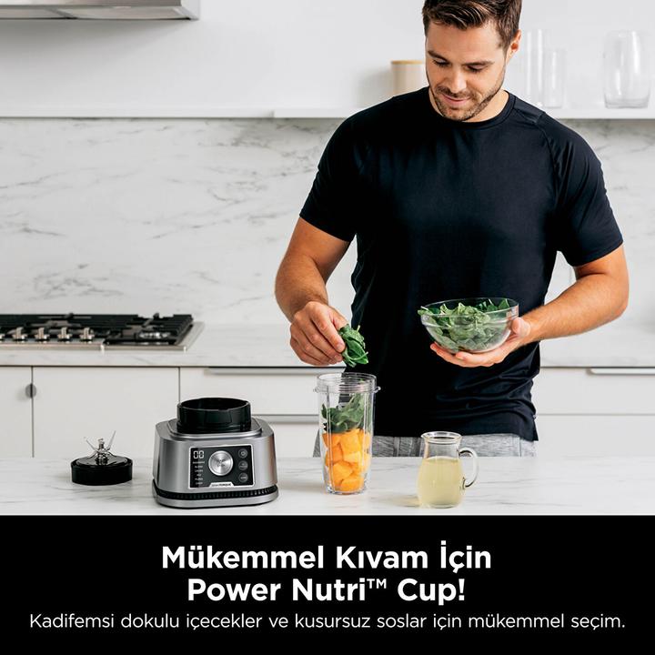 Productafbeelding Ninja CB350EU Foodi 3-in-1 Power Nutri Blender & Auto-iQ 1200 W (1200 W)