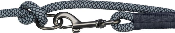 Actual product image Trixie Soft Rope V-Leash S-XL, 2 m, Black/Grey (L, M, S, XL, Dog, General)