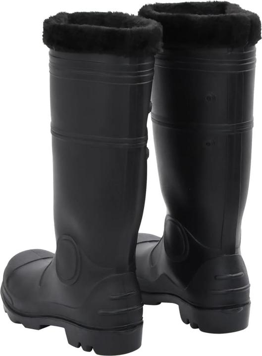 Image du produit VidaXL Bottes en caoutchouc avec doublure amovible Gr. PVC (43)