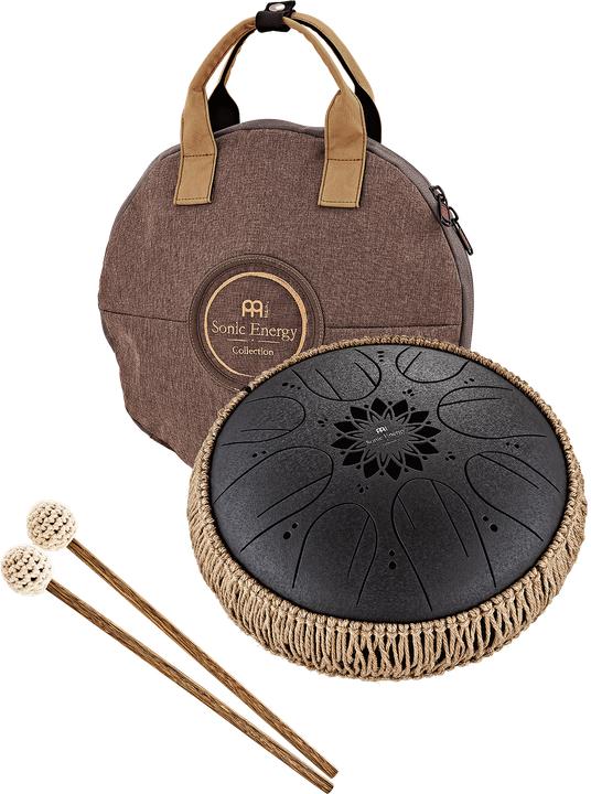 Produktbild Meinl Medium Octave Steel Tongue Drum - B Minor - Black