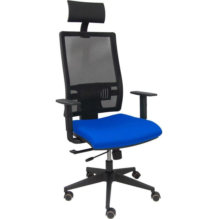 Piqueras y Crespo, Bürostuhl, Bürostuhl mit Kopfstütze P&C Horna Traslack bali Blau