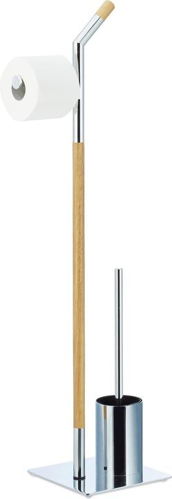 Image du produit Relaxdays Ensemble support brosse WC