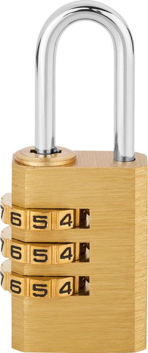 Produktbild Burg Wächter Zahlen-Vorhangschloss Combi 80 20 M SB