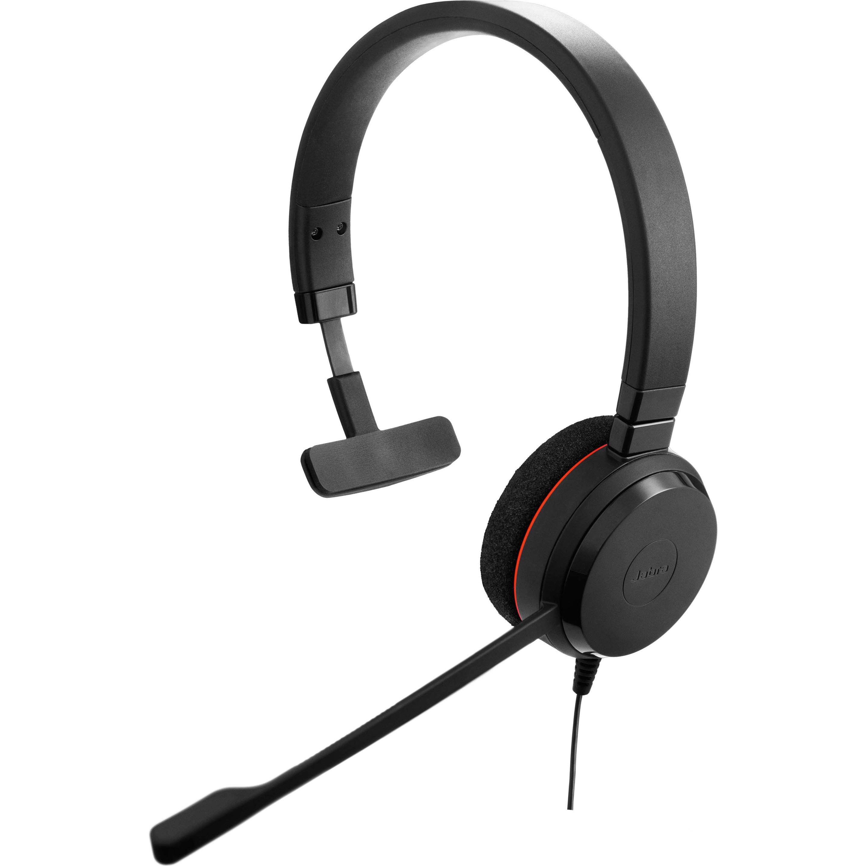 Jabra Evolve 20 UC (Kabelgebunden, USB-A), Office Headset, Schwarz