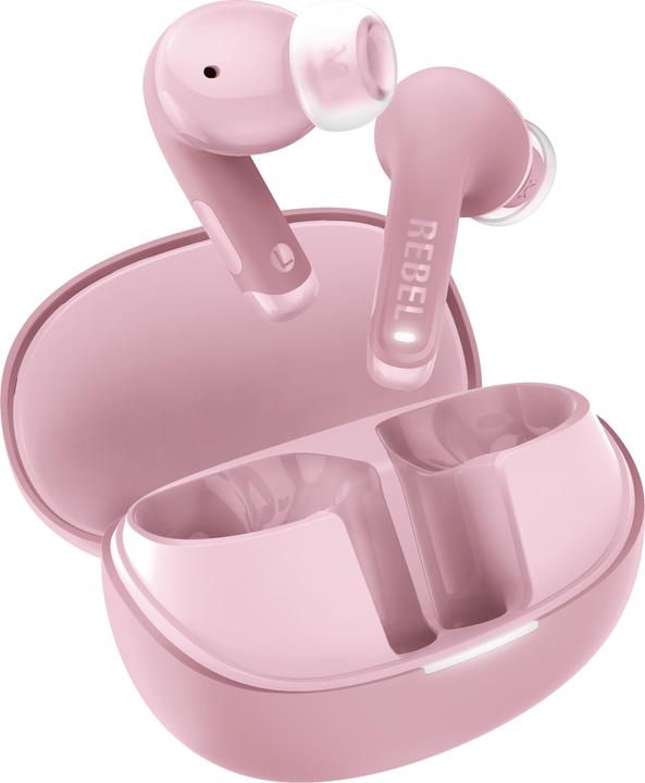 Fresh'N Rebel Fresh 'n Rebel Twins Fuse 2 Pastel Pink (ANC, 36 h, Sans fil)