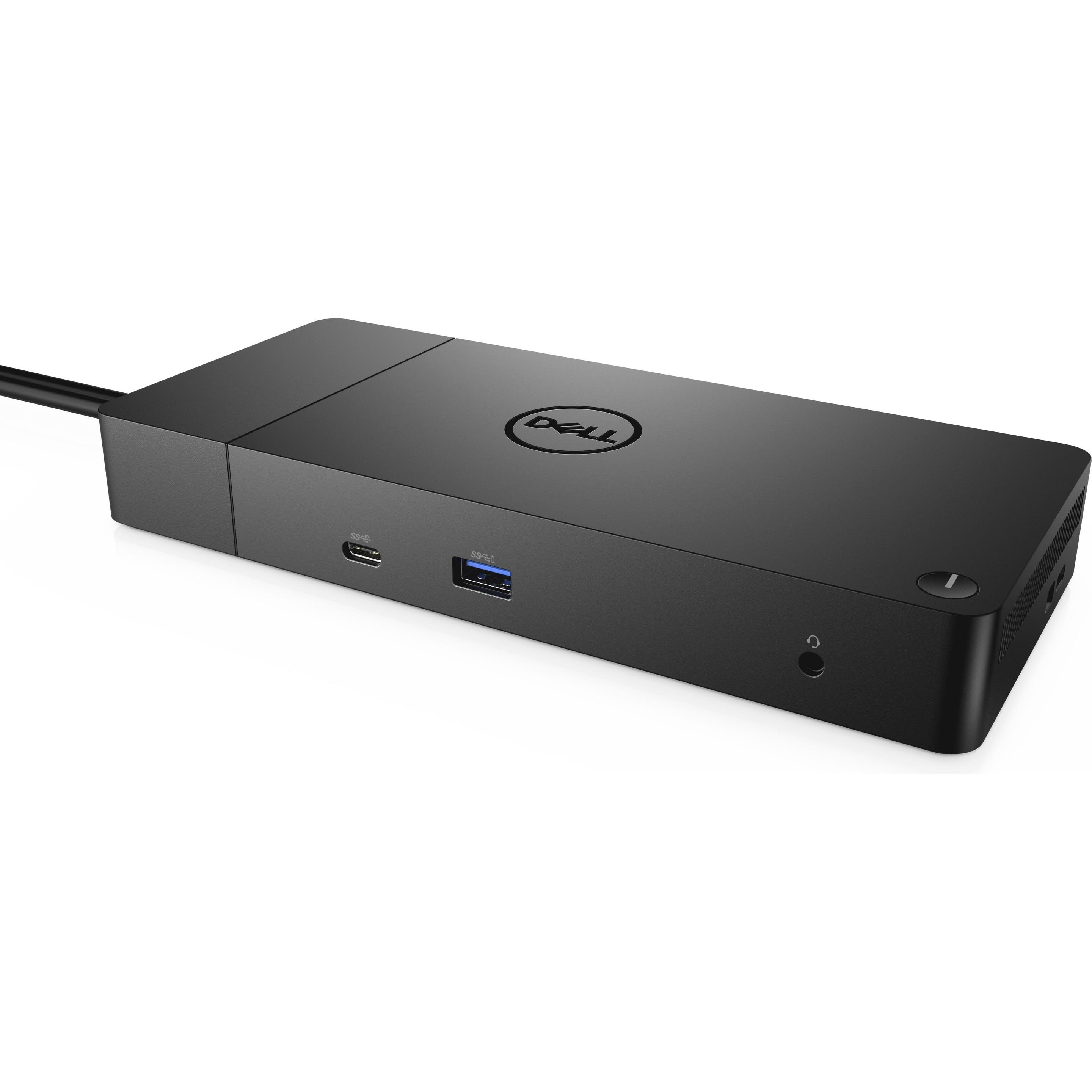 Dell WD19 (USB-C, 9 Ports), Dockingstation + USB Hub, Schwarz