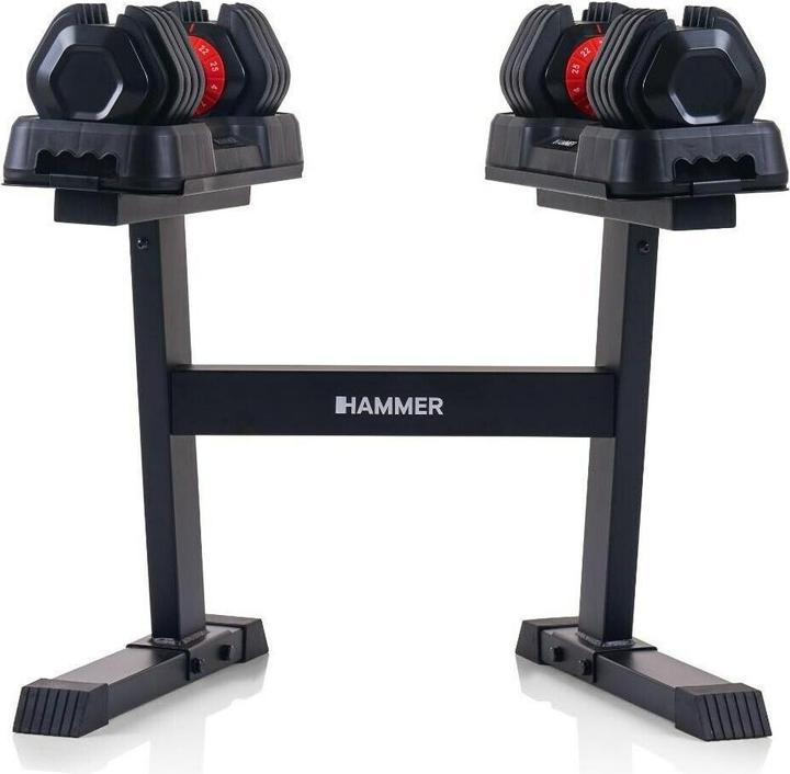 Productafbeelding Hammer Fitness StrongLock 4.0 Dumbbell 25 kg (1 x 25 kg)