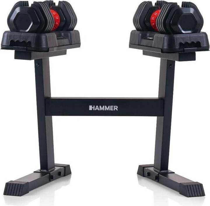 Productafbeelding Hammer Fitness StrongLock 4.0 Dumbbell 25 kg (1 x 25 kg)