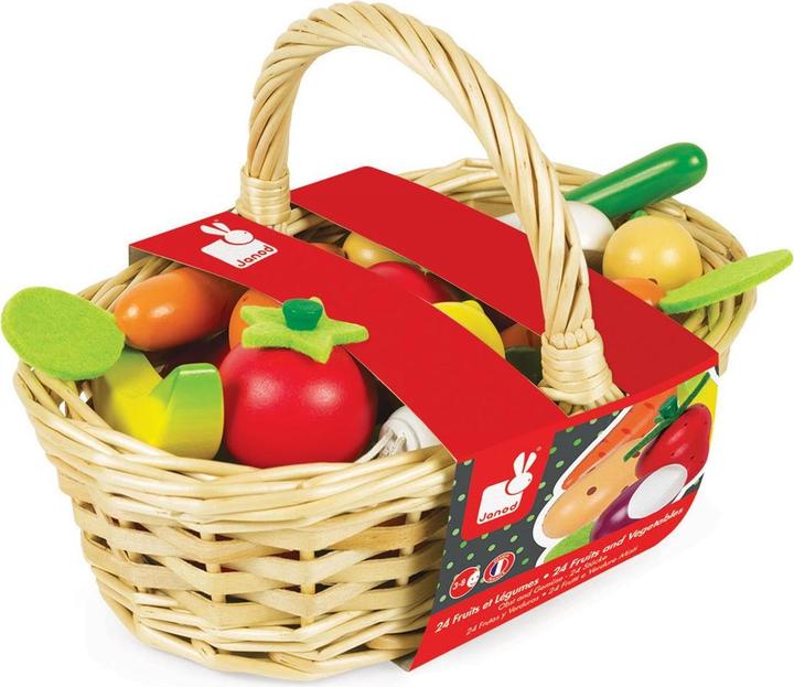 Image du produit Janod Panier de fruits et légumes