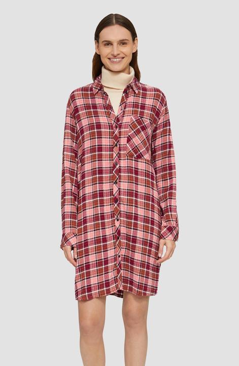 Produktbild S.Oliver Kleid Strukturierte Longbluse aus Viskosemix (36)